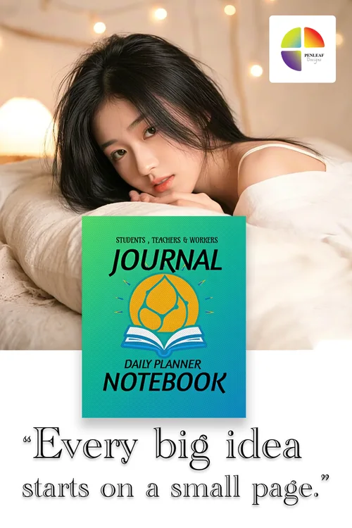 Daily planner notebook available on Amazon
